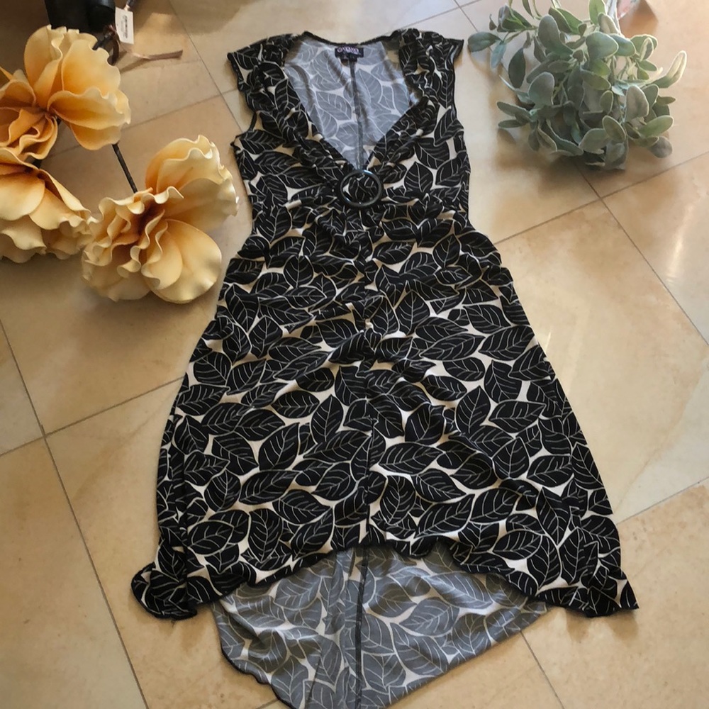 High low dress. Stretchy Large like new
